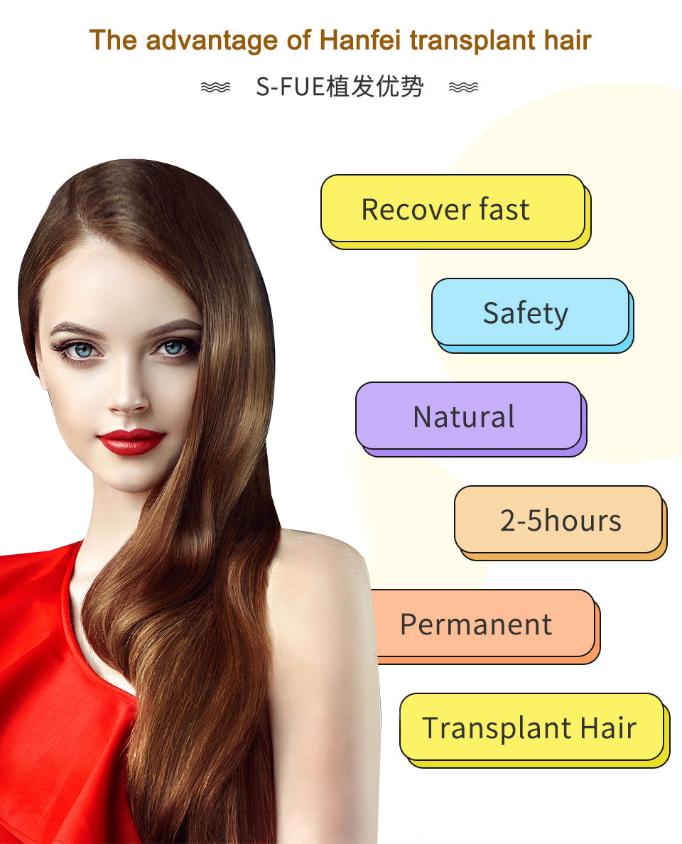 advantages of hanfei s-fue hair transplant